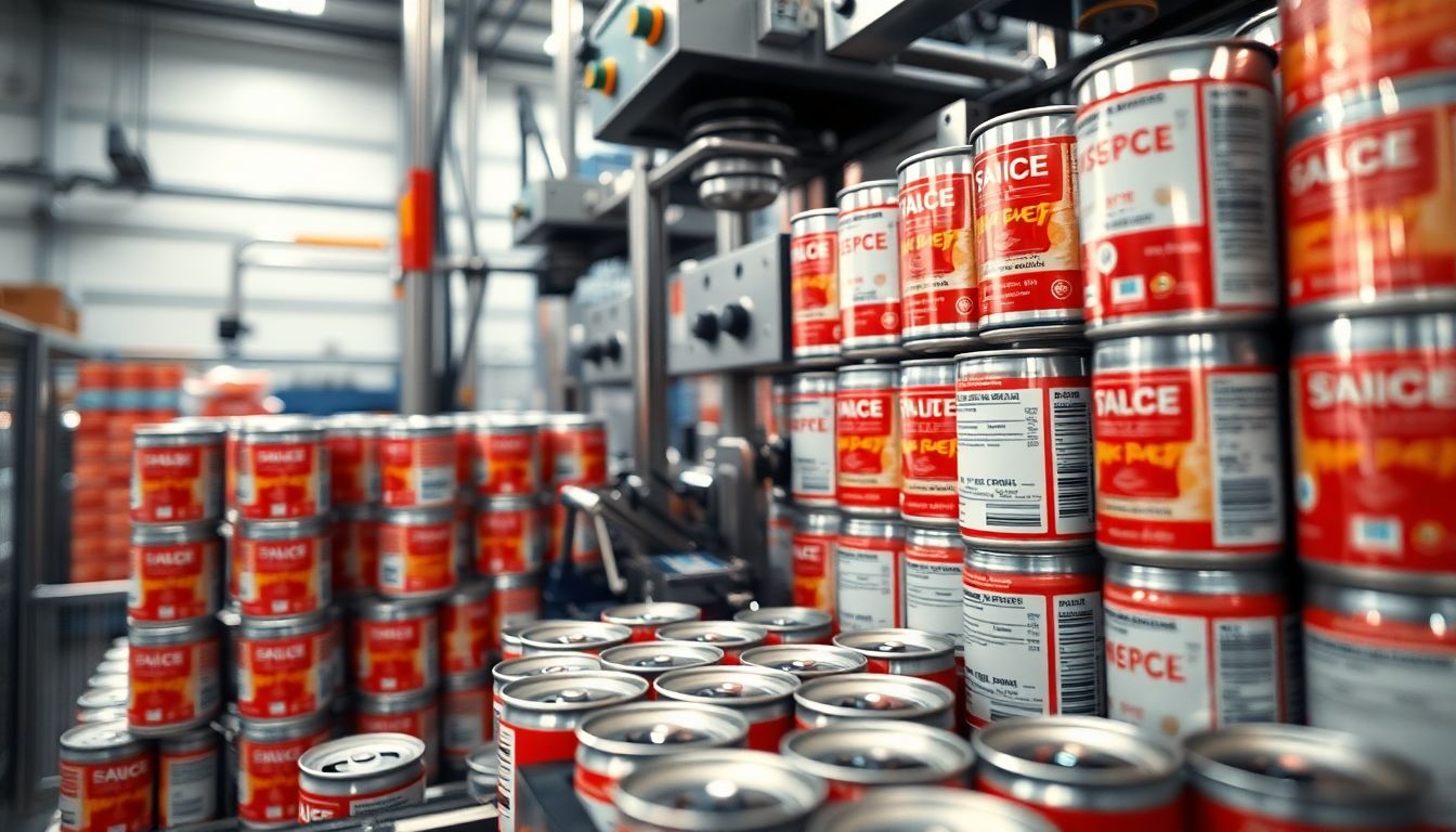 Etiquetadoras de Latas